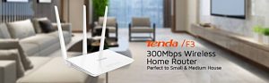 Tenda F3 300Mbps wireless router