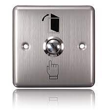 Access control exit button
